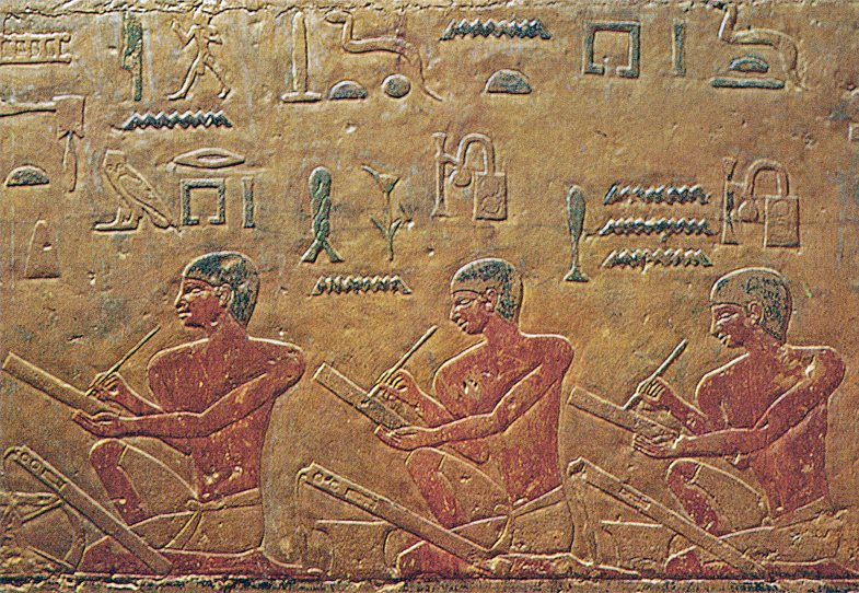 Труд писцов в древнем Египте уважали, ученых людей чтили
