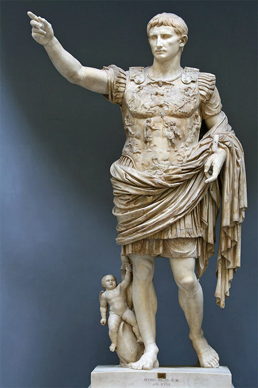 Самое знаменитое скульптурное изображение Октавиана Августа