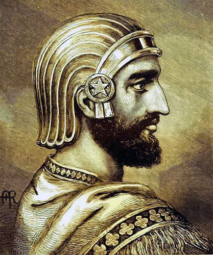 Кир Великий - внук последнего властителя Мидии и по совместительству - завоеватель этой страны