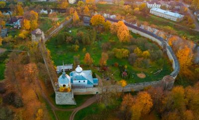Крепость Порхов в наши дни