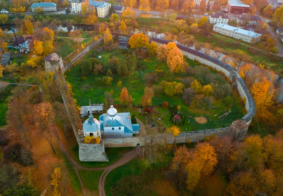 Крепость Порхов в наши дни